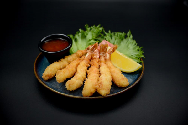 Креветки темпура